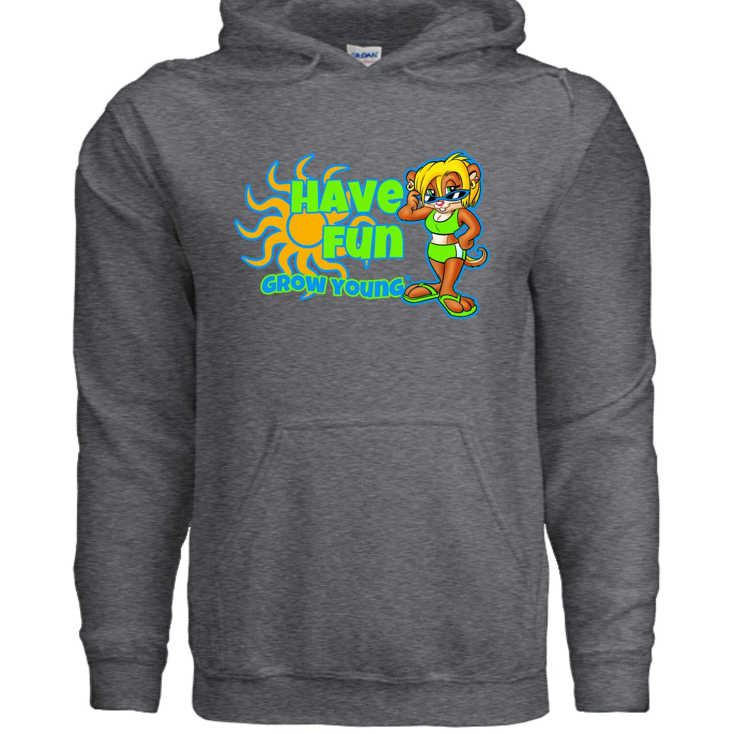 Morsel Chik signature hoodie in grey