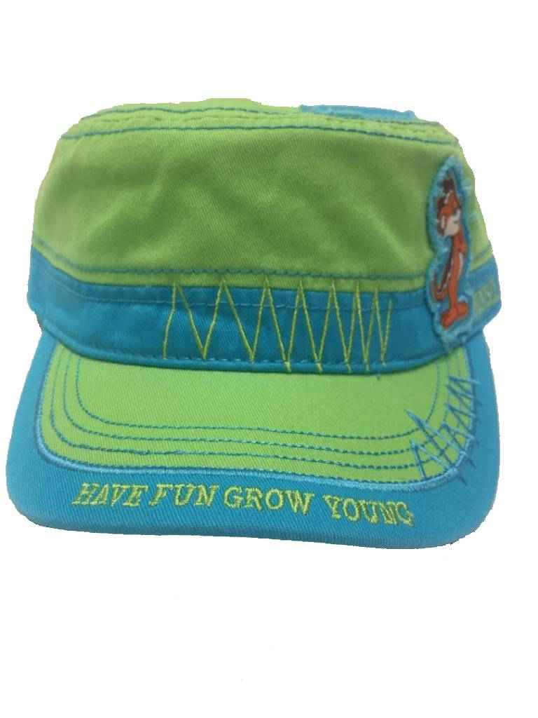 Cadet Hat Have Fun Grow Young - Green